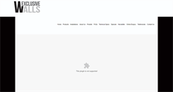 Desktop Screenshot of exclusivewalls.co.za